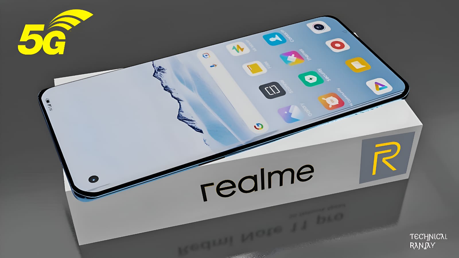 Realme New Premium 5G Smartphone