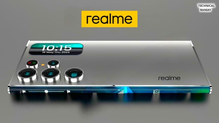 Realme New Designed Smart Phone