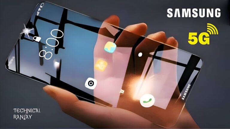 Samsung Transparent Smartphone 5G